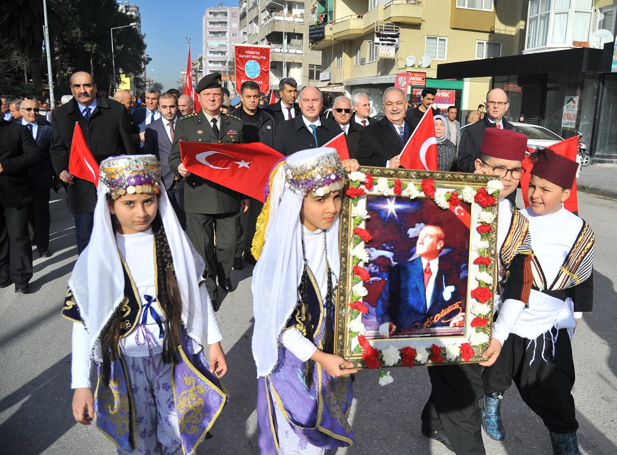 Atatürk’ün Osmaniye’ye Gelişi Kutlandı