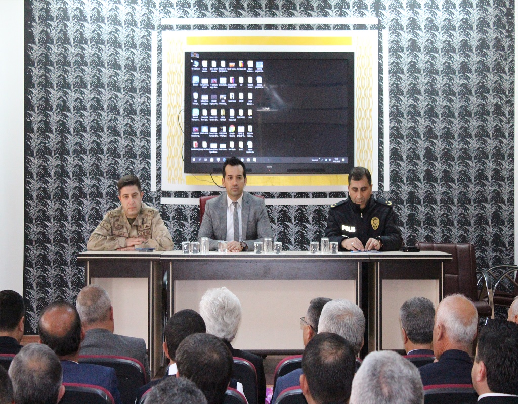 Düziçi İlçesinde Güvenlik ve Halk Toplantısı Yapıldı