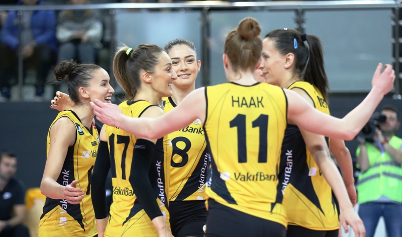 VakıfBank Kadın Voleybol Takımı, Moskova'da avantaj peşinde