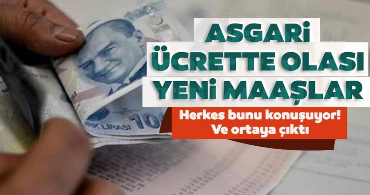 Asgari ücretin önümüzdeki yıl için yeni artış senaryoları