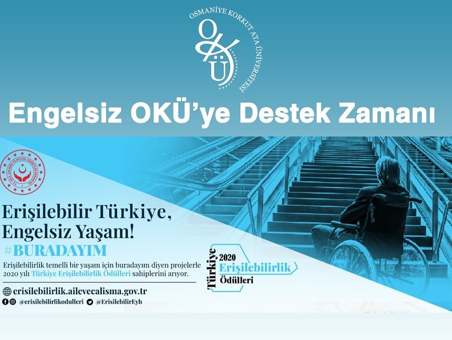 Engelsiz  üniversite için Destek Zamanı