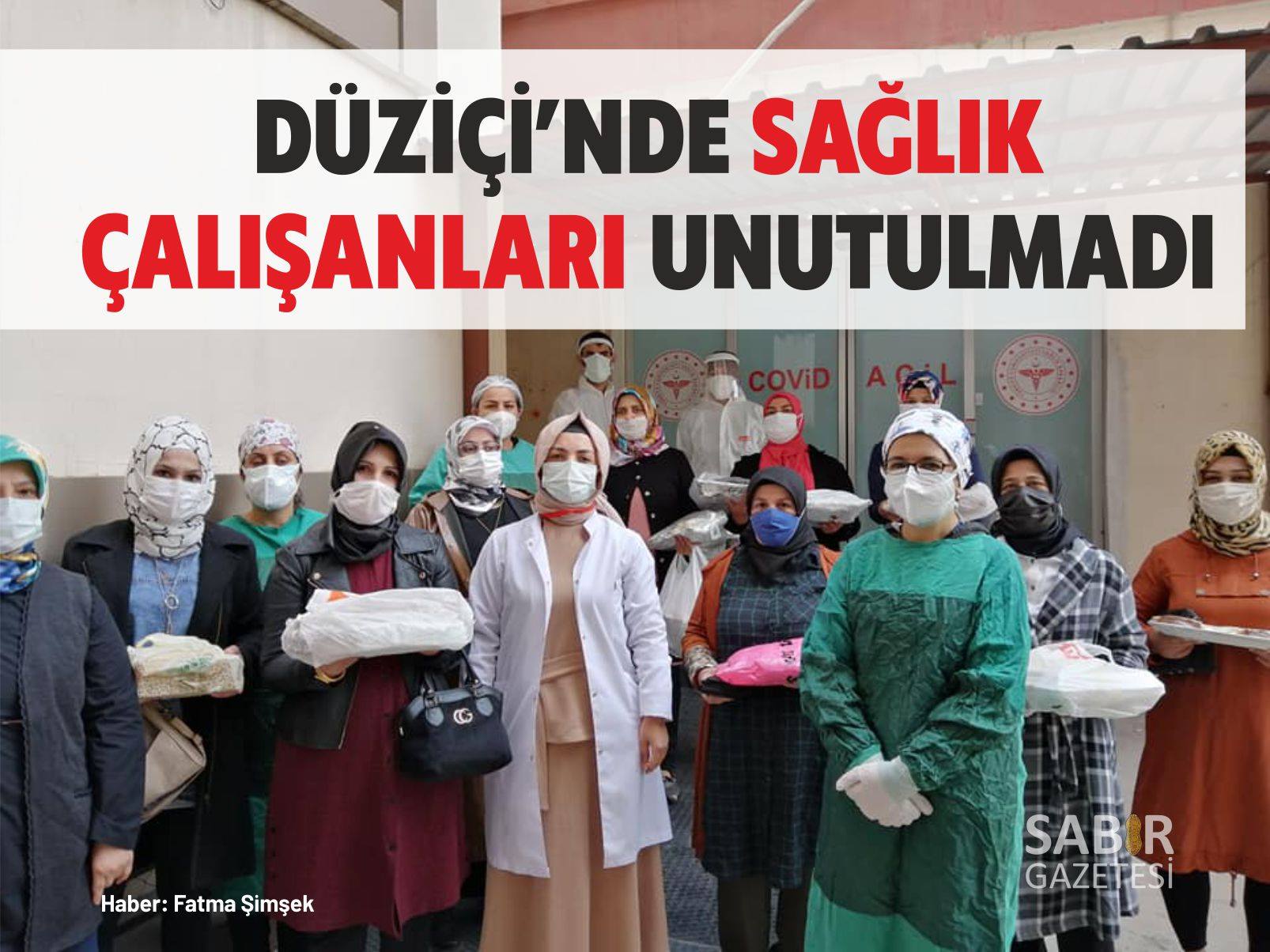 Düziçi Ak Parti Kadın Kolları Sağlık Çalışanlarını Unutmadı