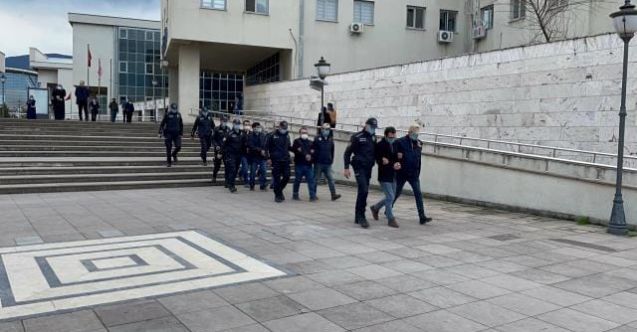 FETÖ/PDY Operasyonunda yakalanan 12 şüpheliden 4'ü tutuklandı