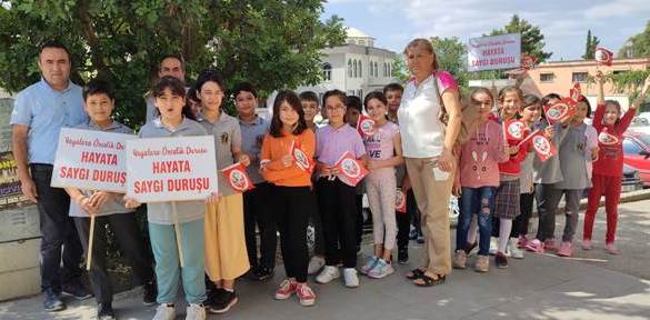 “Yaya Geçidi Nöbeti” Farkındalık Etkinliği Düzenlendi