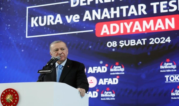 Cumhurbaşkanı Erdoğan: ”Tutmadığımız sözü vermeyiz”