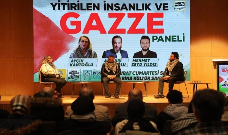 Konya Okulu’nda “Yitirilen İnsanlık Ve Gazze” paneli 