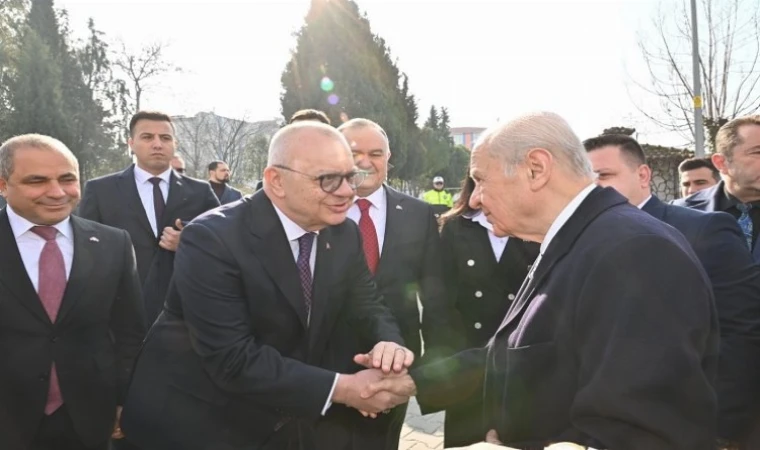 MHP Lideri Bahçeli Manisa’da