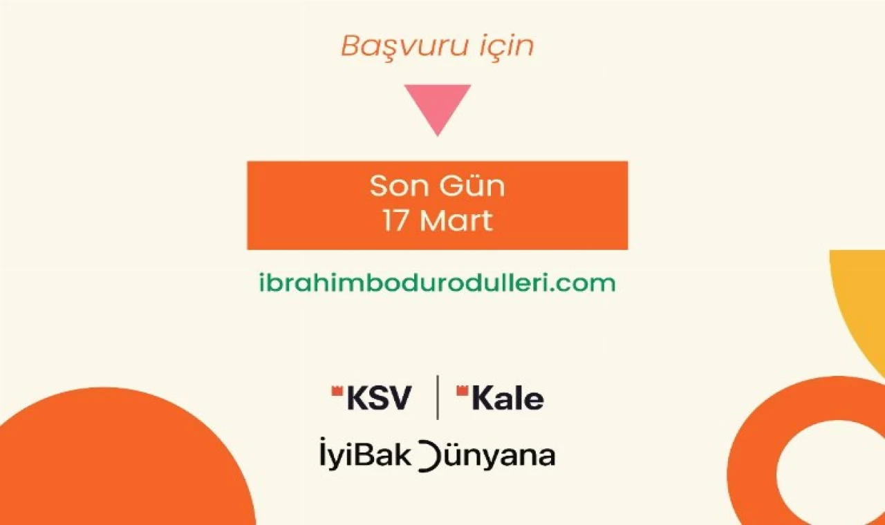 8. İbrahim Bodur başvuruları için son 5 gün!