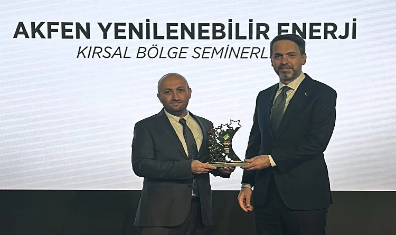 Kırsal bölge seminerleri ödül getirdi