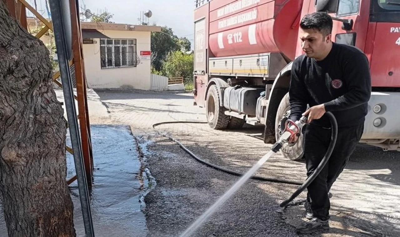 Hatay Büyükşehir’den hijyen mesaisi