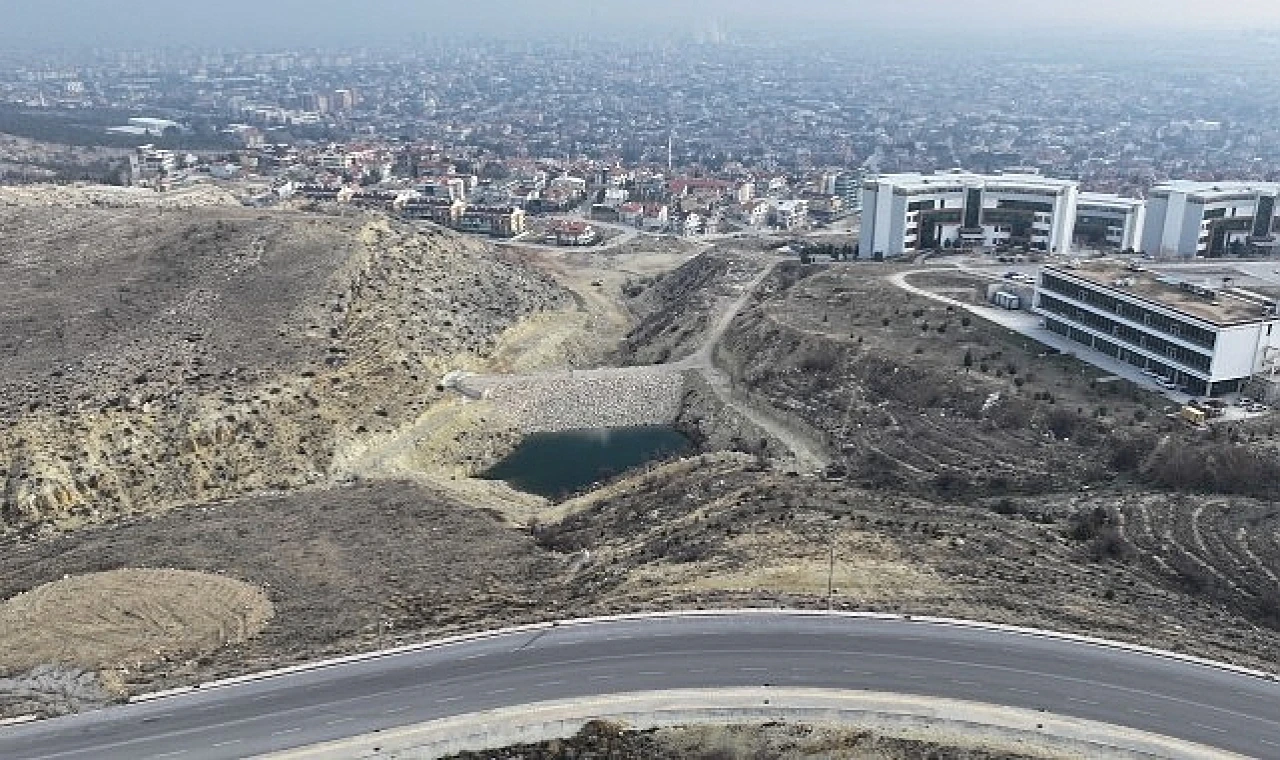 Konya Büyükşehir NEÜ Kampüsü İçindeki Taşkın Göletini Tamamladı