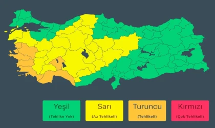 6 ilde ’turuncu uyarı’sı İçişleri’nden geldi