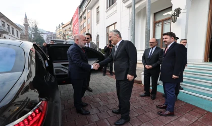 İçişleri Bakan Yardımcısı Bursa’da... Valilikte halef-selef buluşma