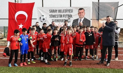 Saray Belediyesi Sömestir Futbol Turnuvası sona erdi